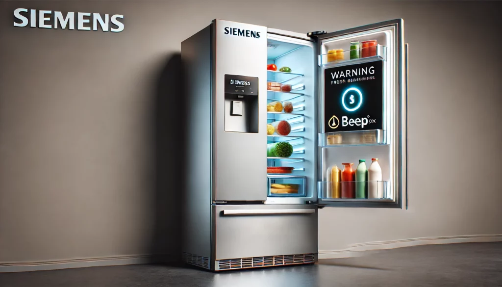 siemens koelkast blijft piepen